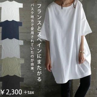 アンティカ(antiqua)の※cocoにーる様専用※antiqua　バスク　Tシャツ　２着セット(Tシャツ(半袖/袖なし))