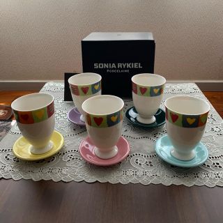 ソニアリキエル(SONIA RYKIEL)のSONIA RYKIEL コップ5個セット(食器)