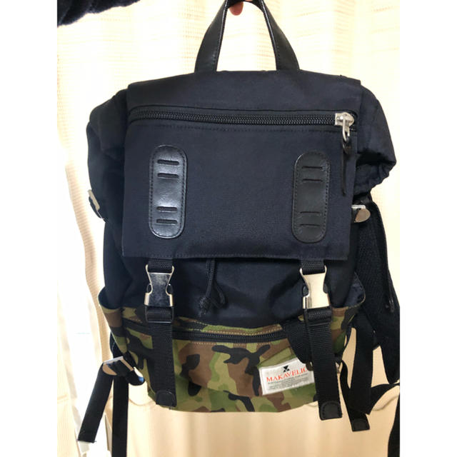 MAKAVELIC　マキャベリック　リュック BLACK/camouflage