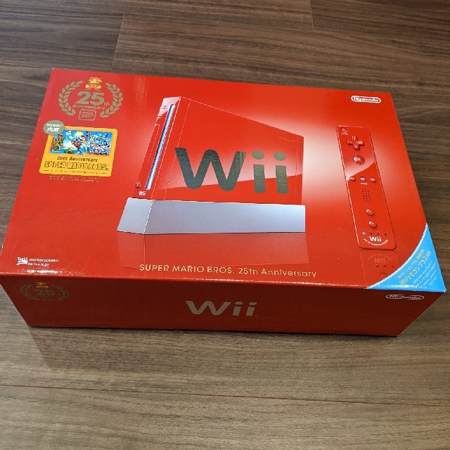 Wii本体 スーパーマリオブラザーズ25周年バージョン