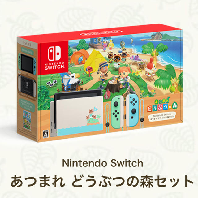 Nintendo Switch あつまれどうぶつの森　同梱版　本体　あつ森