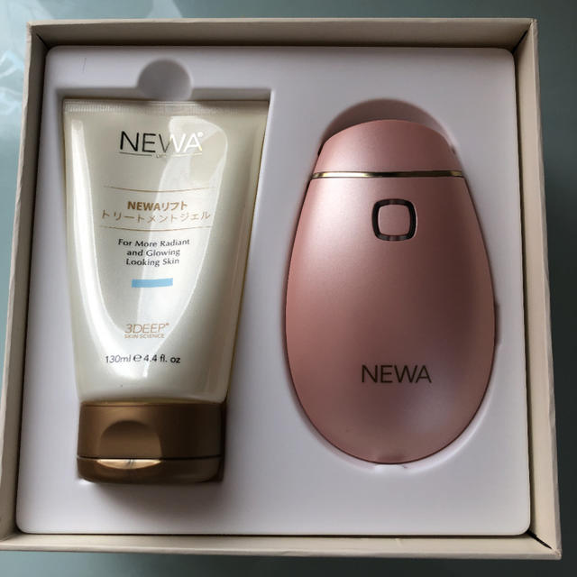 美品】NEWA LIFT ニューワリフト パールピンク 美顔器 - フェイスケア