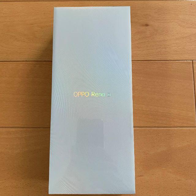 新品未使用・未開封です。OPPO Reno A 黒 6G/64GB SIMフリー