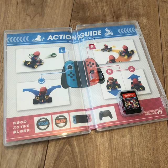 任天堂(ニンテンドウ)のマリオカート8 デラックス Switch エンタメ/ホビーのゲームソフト/ゲーム機本体(家庭用ゲームソフト)の商品写真