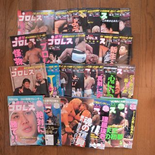 週刊プロレス　No.1106〜1131＋1147(格闘技/プロレス)