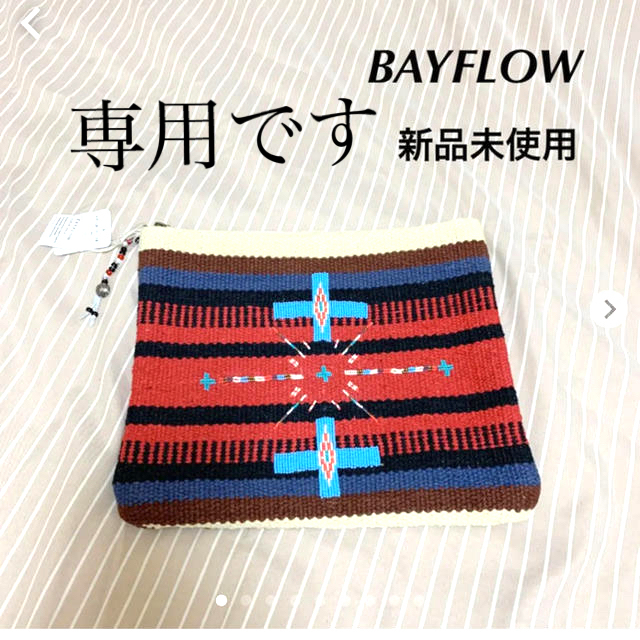 BAYFLOW(ベイフロー)のベイフロー　クラッチバック　ネイティブ　ビーズ レディースのバッグ(クラッチバッグ)の商品写真