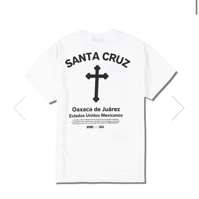 WDS SANTA CRUZ TEE﻿ / WHITE (20S-CS-05)