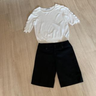 ビッキー(VICKY)のVICKY ビッキー カシミヤ入り　ショートパンツ(ショートパンツ)