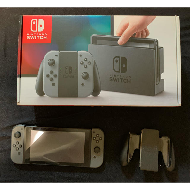 Nintendo Switch JOY-CON グレー 本体  HAC-S-KA