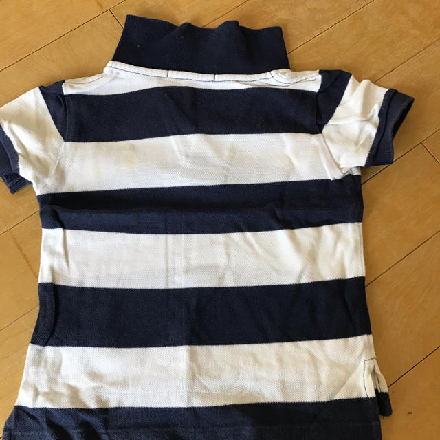 POLO RALPH LAUREN(ポロラルフローレン)のポロラルフローレン　ポロシャツ　ボーダー　80 キッズ/ベビー/マタニティのベビー服(~85cm)(Ｔシャツ)の商品写真