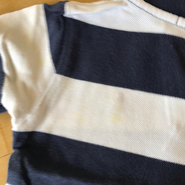 POLO RALPH LAUREN(ポロラルフローレン)のポロラルフローレン　ポロシャツ　ボーダー　80 キッズ/ベビー/マタニティのベビー服(~85cm)(Ｔシャツ)の商品写真