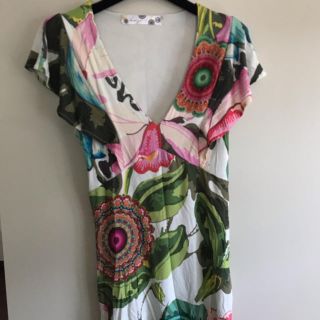 デシグアル(DESIGUAL)のデシグアル Desigualフラワー柄カットソー(カットソー(半袖/袖なし))