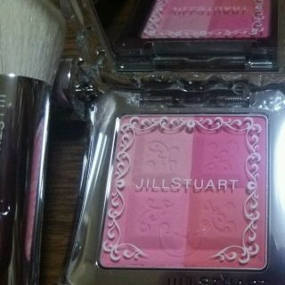 ジルスチュアート(JILLSTUART)の未使用ジルチークブラシ付き(チーク)