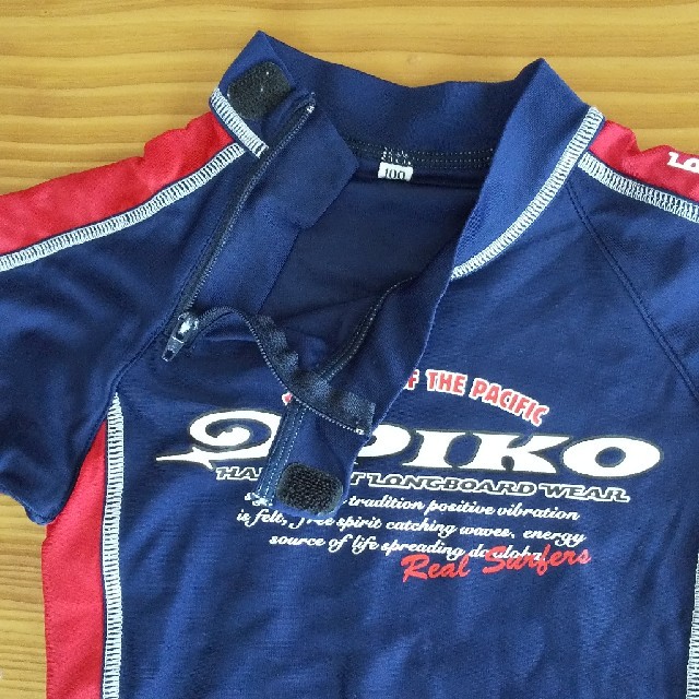 PIKO(ピコ)の半袖ラッシュガード 100 キッズ/ベビー/マタニティのキッズ服男の子用(90cm~)(水着)の商品写真