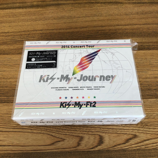 Kis-My-Ft2(キスマイフットツー)のKis-My-Ft2 Kis-My-Journey 初回生産限定盤（3DVD） エンタメ/ホビーのDVD/ブルーレイ(ミュージック)の商品写真