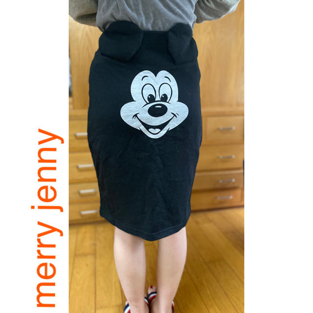 merry jenny(メリージェニー)のDLに着ていきたいミッキーのスカート レディースのスカート(ひざ丈スカート)の商品写真