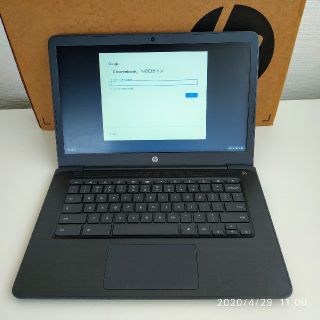 ヒューレットパッカード(hp)のGW限定値下げ☆HP Chromebook 14" 4GB/16GB(ノートPC)