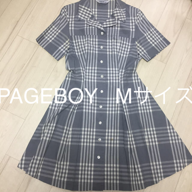 PAGEBOY(ページボーイ)のPAGEBOYワンピースMサイズ レディースのワンピース(ひざ丈ワンピース)の商品写真