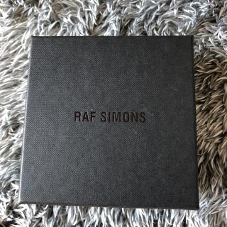 ラフシモンズ(RAF SIMONS)のRAF SIMONS SHINY SILVER TAB RING 14号(リング(指輪))