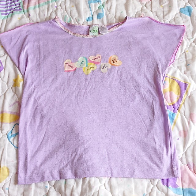 Spank!(スパンク)の古着💗candy♥️hearts♥️Tシャツspank!❇️ メンズのトップス(Tシャツ/カットソー(半袖/袖なし))の商品写真