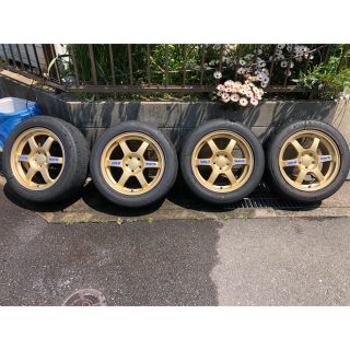 zn6 Rays TE37C 205/55R16 +46 5H PCD100(タイヤ・ホイールセット)