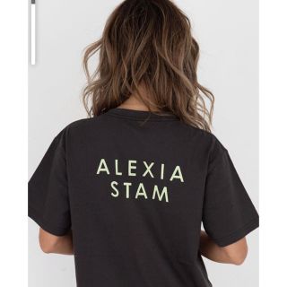 アリシアスタン(ALEXIA STAM)の新品　アリシアスタン　サークル　ロゴプリントTシャツ　ZOZO限定色(Tシャツ(半袖/袖なし))