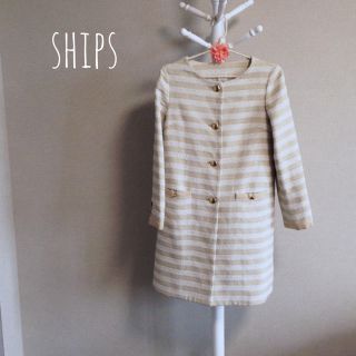 シップス(SHIPS)のSHIPS ノーカラーコート(ノーカラージャケット)