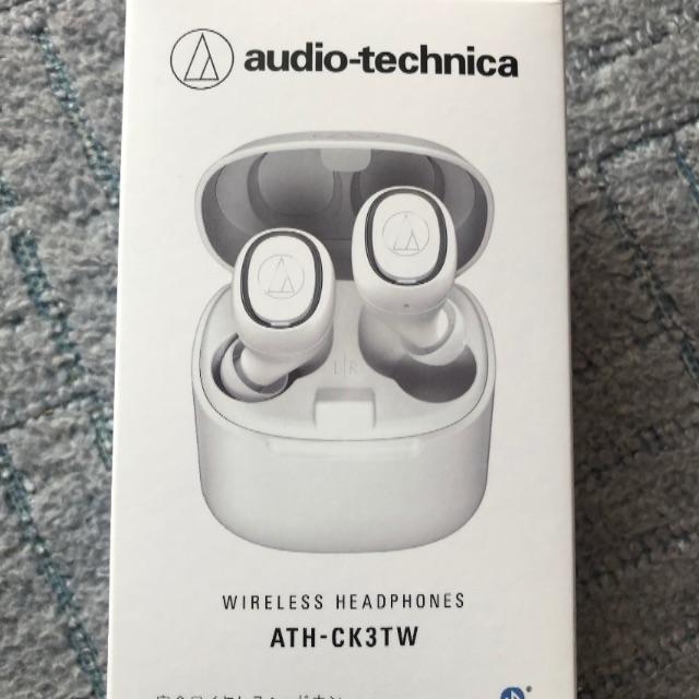 ヘッドフォン/イヤフォン audio-technica - audio-technica ATH-CK3TW