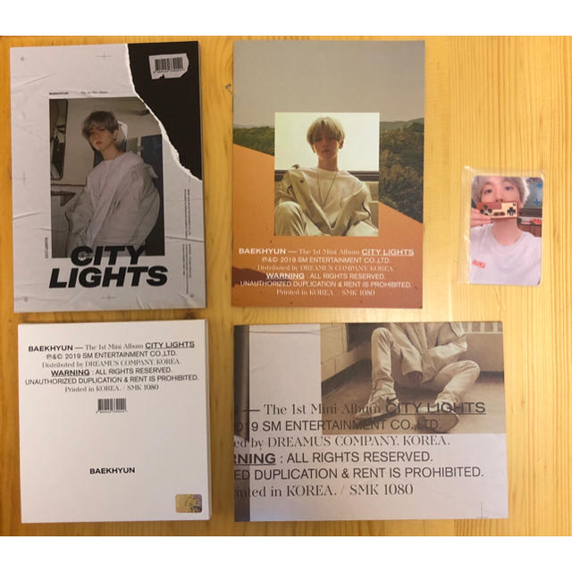 EXO(エクソ)のベッキョン CD ソロアルバム City Lights 【Day ver. 】  エンタメ/ホビーのCD(K-POP/アジア)の商品写真