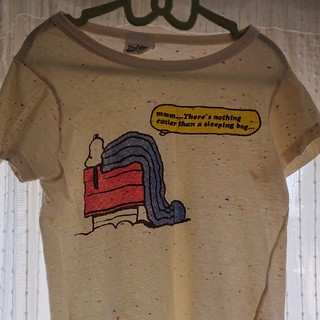スヌーピー(SNOOPY)のスヌーピー Tシャツ ネップ 120 130 キッズ 子供 かわいい 半袖 (Tシャツ/カットソー)