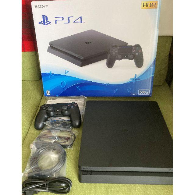 ☆美品 PS4 本体 CUH-2100A B01 500G プレステ4 - 家庭用ゲーム機本体