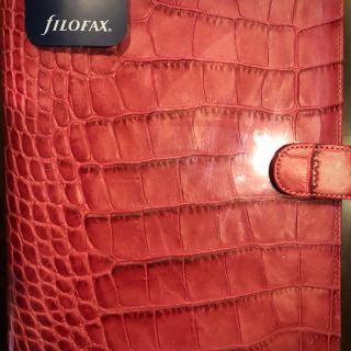 ファイロファックス(Filofax)の〈GW値下げ〉filofax システム手帳 A5サイズ　フューシャ(手帳)