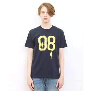 グラニフ(Design Tshirts Store graniph)のグラニフ　半袖　Tシャツ　ネイビー　キャラクター　夏　古着(Tシャツ/カットソー(半袖/袖なし))