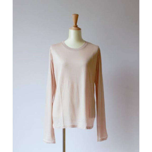 baserange bamboo long sleeve NUDE loose