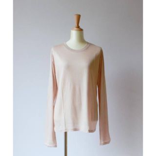 エディットフォールル(EDIT.FOR LULU)のbaserange bamboo long sleeve NUDE loose (カットソー(長袖/七分))