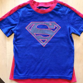 マーベル(MARVEL)のSuperman マント付き Tシャツ　100cm(Tシャツ/カットソー)