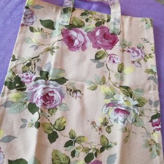 ♥新品、花柄布バッグ♥(エコバッグ)