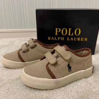 ポロラルフローレン(POLO RALPH LAUREN)の【新品・未使用】ポロラルフローレン　KHAKI ETHAN LOW EZ (フラットシューズ)