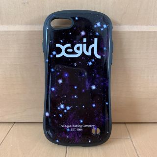 エックスガール(X-girl)のエックスガールX-girl iPhone7用アイフェイス(iPhoneケース)