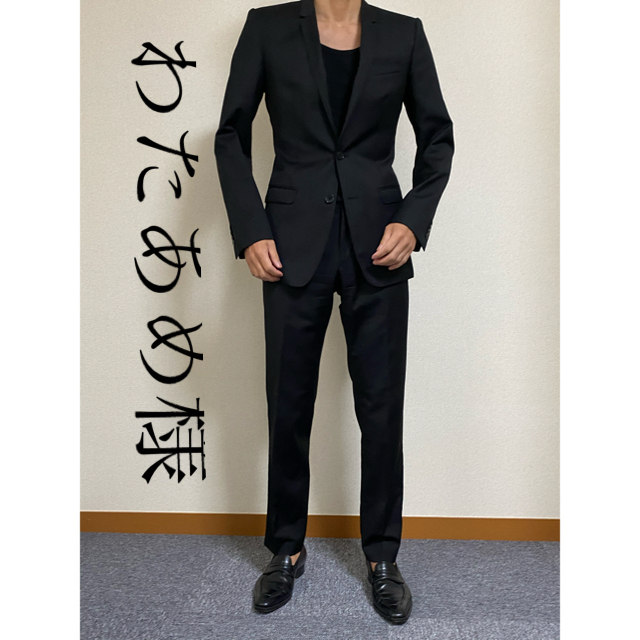 ドルチェ\u0026ガッパーナセットアップスーツ ブラック