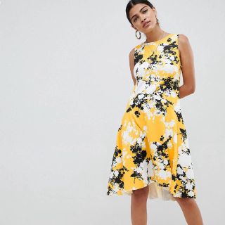 エイソス(asos)のasos dress(ひざ丈ワンピース)