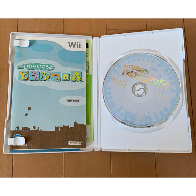 Wii(ウィー)の街へいこうよどうぶつの森 エンタメ/ホビーのゲームソフト/ゲーム機本体(家庭用ゲームソフト)の商品写真
