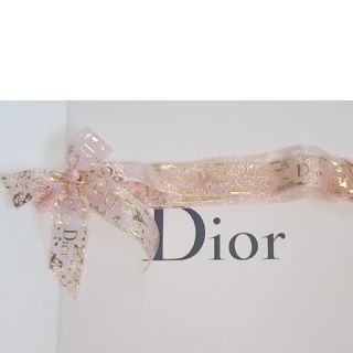 ディオール(Dior)のイタリア様専用 ディオール リボン ギフト用 3本(ピンク2本、ゴールド1本)(ラッピング/包装)