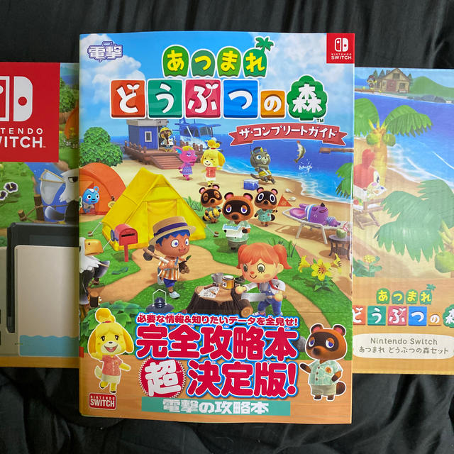 Nintendo Switch あつまれ　どうぶつの森セット　攻略本付き