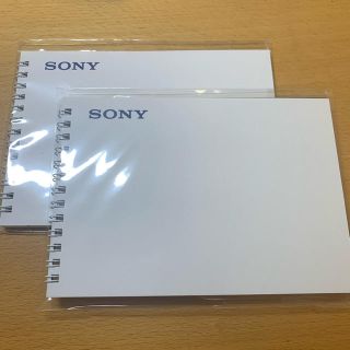 ソニー(SONY)のソニー　リングノート　2冊セット(ノート/メモ帳/ふせん)