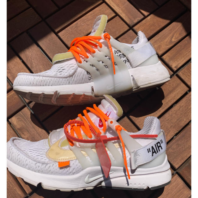 OFF WHITE THE 10 NIKE AIR PRESTO 27 美品