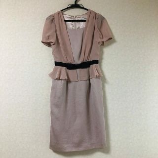 ジャスグリッティー(JUSGLITTY)のジャスグリッティー シフォンワンピース(ひざ丈ワンピース)