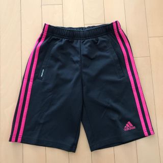 アディダス(adidas)のadidas ハーフパンツ　女児130 黒(パンツ/スパッツ)