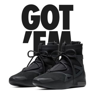 ナイキ(NIKE)のNIKE AIR FEAR OF GOD 1  25㎝(スニーカー)