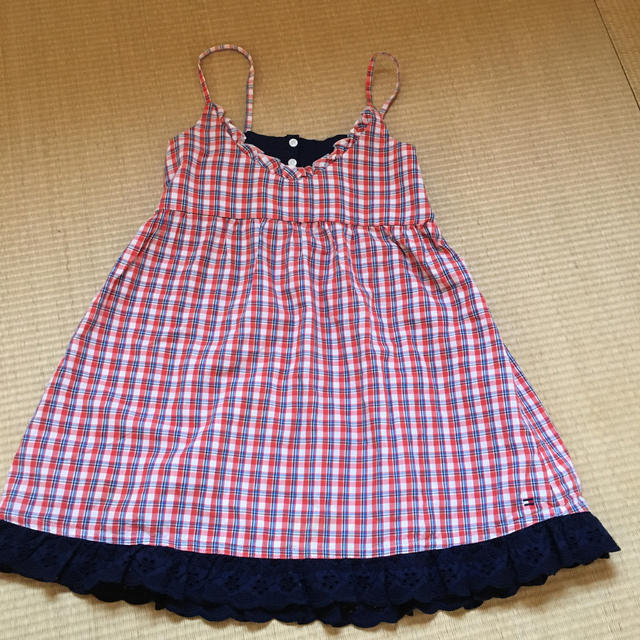 TOMMY HILFIGER(トミーヒルフィガー)の最終値下げ！トミーヒルフィガー　キャミトップス　140 キッズ/ベビー/マタニティのキッズ服女の子用(90cm~)(Tシャツ/カットソー)の商品写真